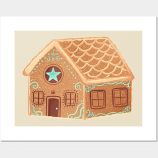 Gingerbread House Posters and Art